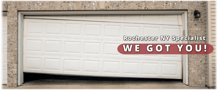 Garage Door Off Track In Rochester NY